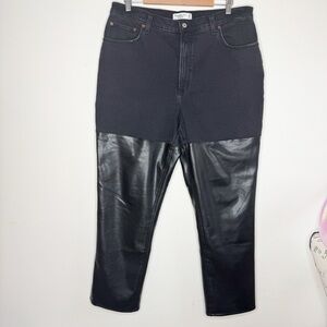 Abercrombie & Fitch Black Straight Leg Jeans